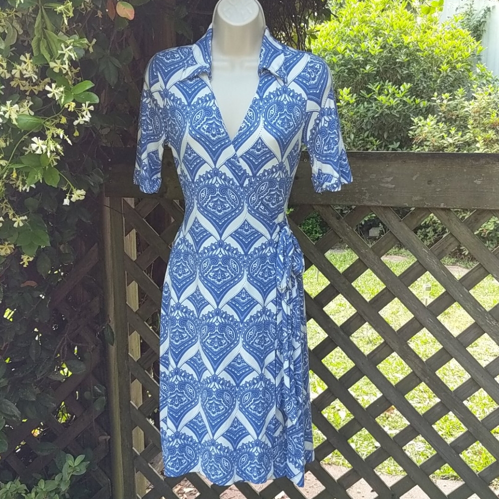 Banana Republic Wrap Dress XS - Picture 1 of 8